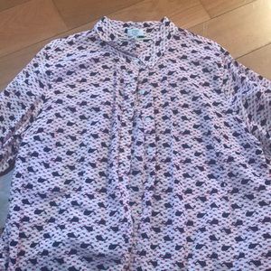 Whale print shirt